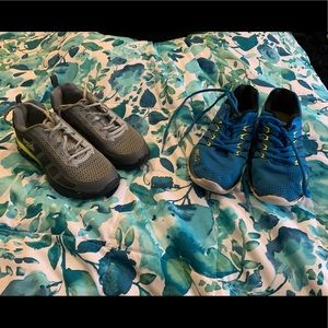 2 pair of FILA boys shoes - size 1